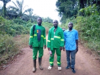 Dimako-Equipe de délimitation de 50ha a reboiser dans la forêt communale de Dimako - 26_10_19